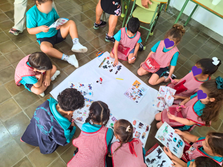 Actividad de Las aventuras de Violeta